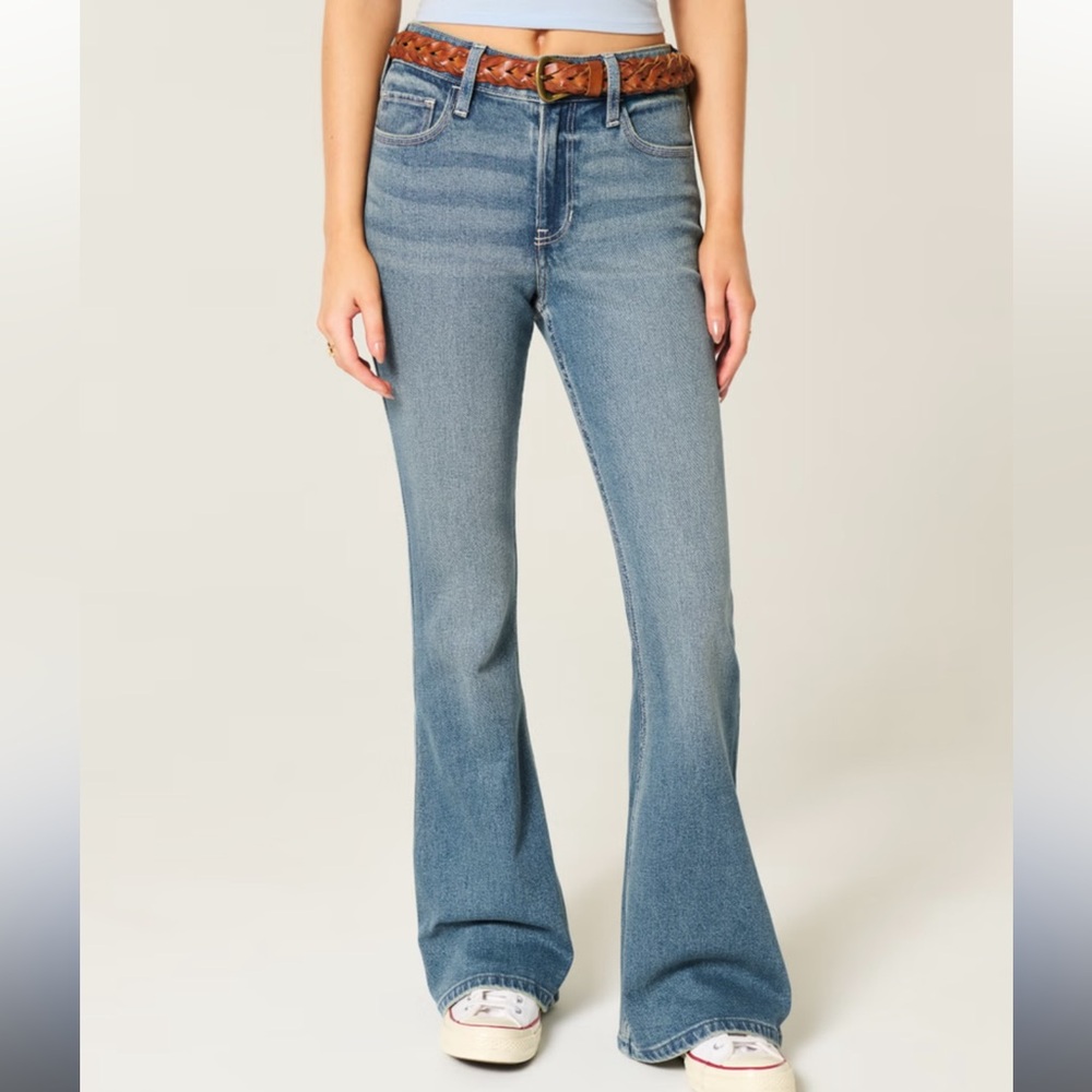 Hollister High-Rise Flare Jeans